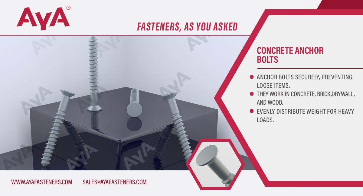 AYA Concrete Anchor Bolts-Concrete Anchor-AYA Fasteners AYA Concrete Anchor Bolts-Concrete Anchor-AYA Fasteners